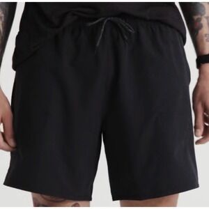 NWT allbirds Size XXXL Men Natural Run Shorts Black Athletic Gym Training‎ 7"